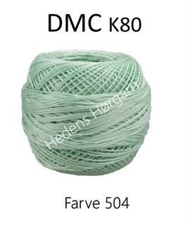 DMC K80 farve 504 Lys grøn